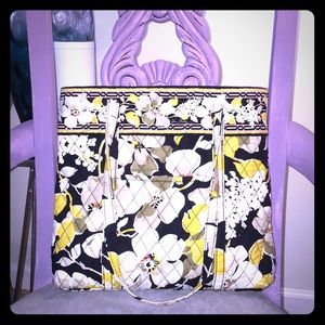 Iconic Vera Bradley Small Tote in Dogwood